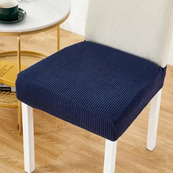 Zittinghoes voor stoel, marineblauw