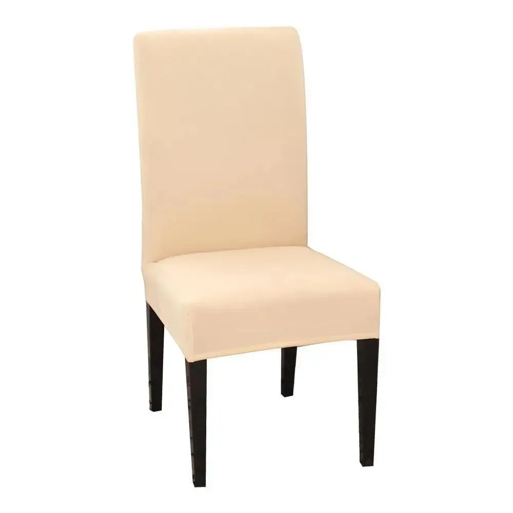 Stoelhoes beige met rekbaar design