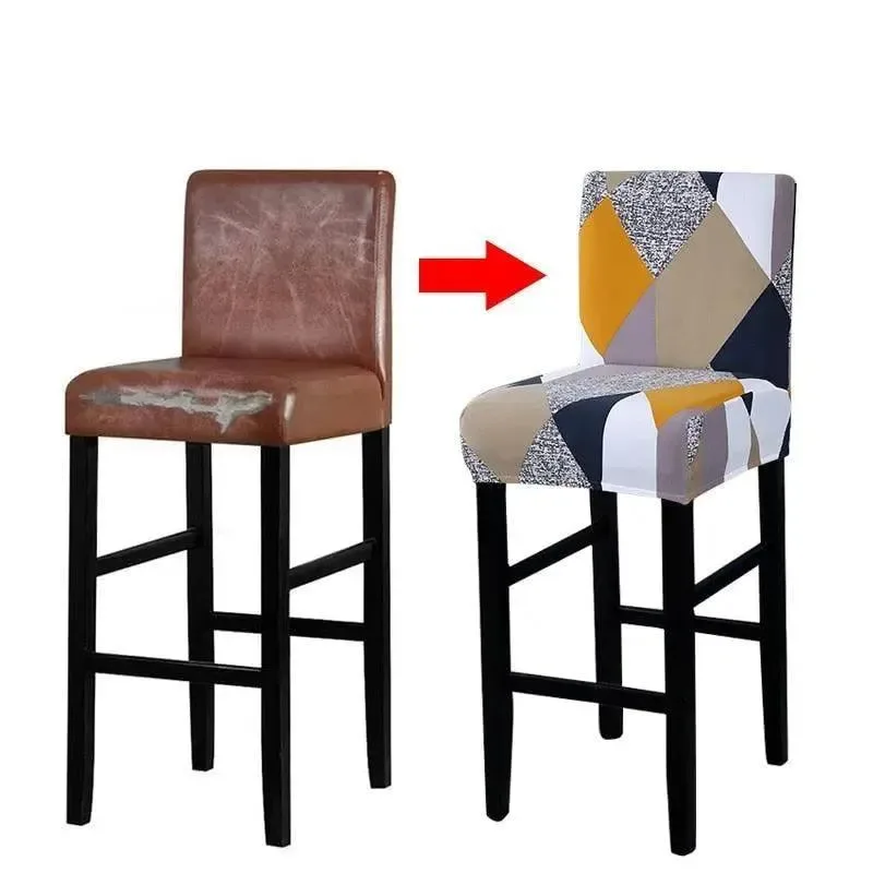 Barkrukhoes van stretch velours