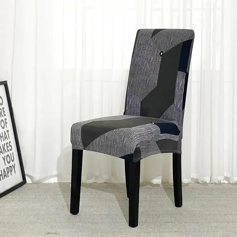 Stoelhoes grijs met patchworkvlakken