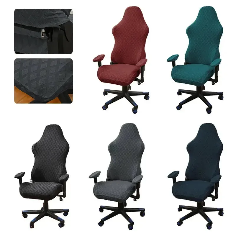 Hoezen voor gamestoel, set van 4