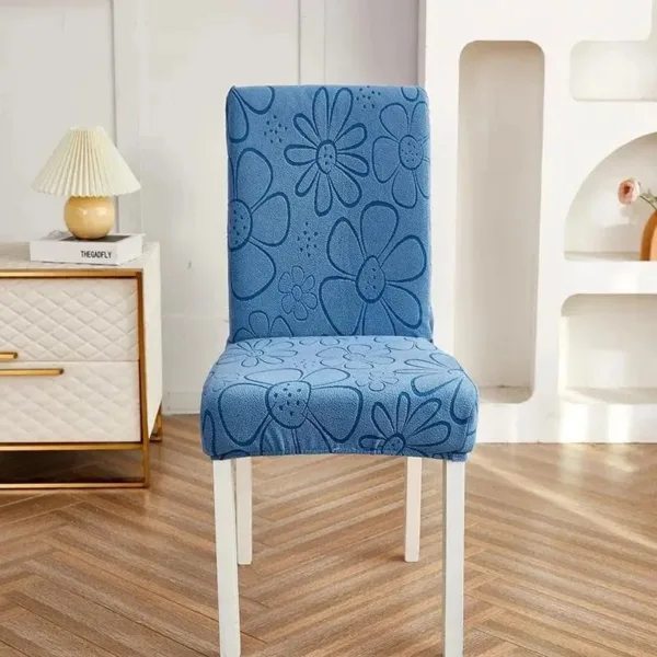 Stoelhoes jacquard, geweven dessin