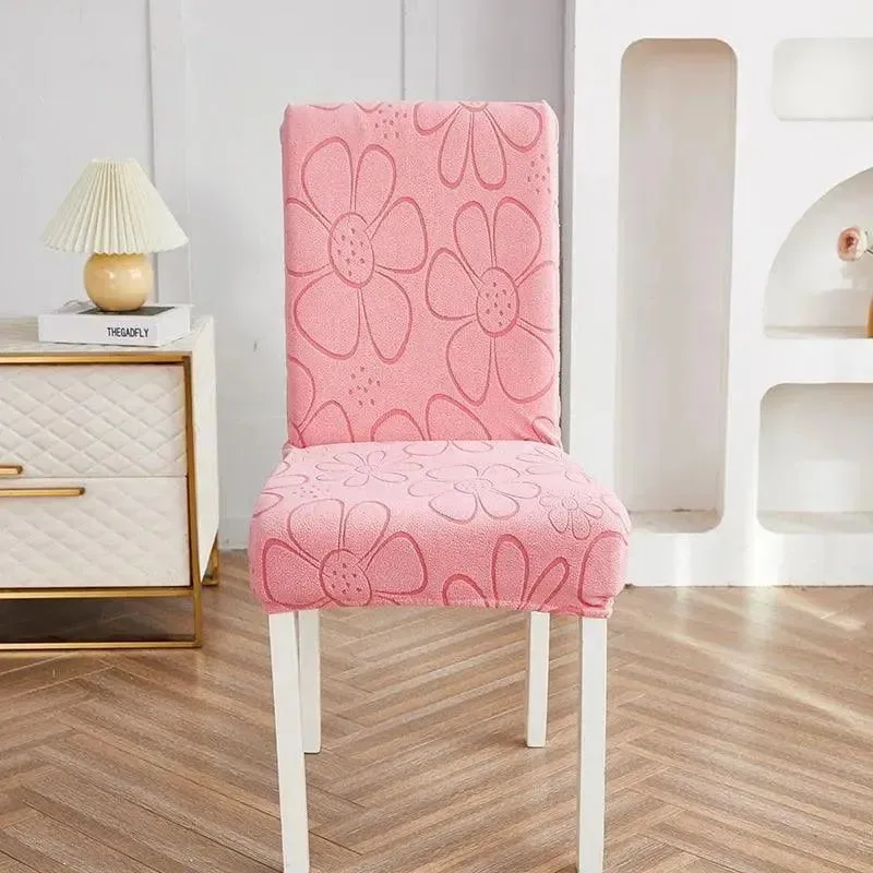 Stoelhoes jacquard, geweven dessin