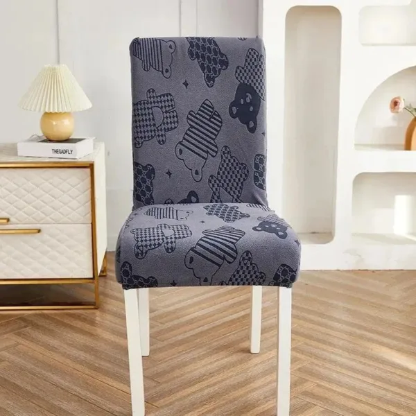 Stoelhoes jacquard, geweven dessin