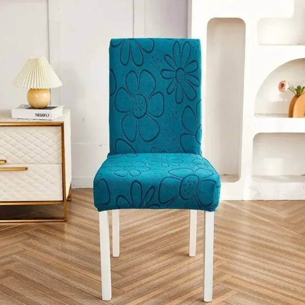 Stoelhoes jacquard, geweven dessin