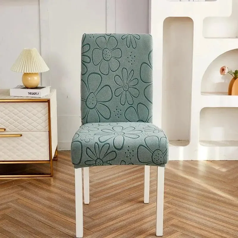 Stoelhoes jacquard, geweven dessin