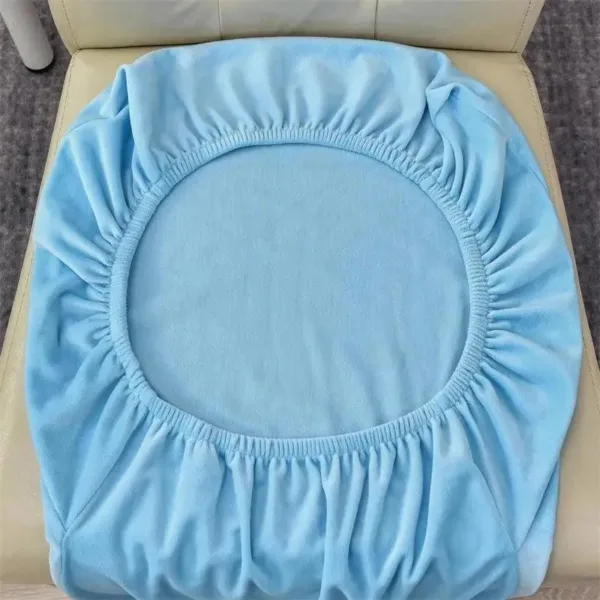Stoelhoes van stretch velours